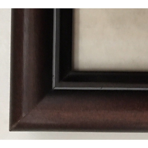 Picture Frame Red Tone Wood 3X5.5 Photos Pre-Owned - Picture 4 of 5